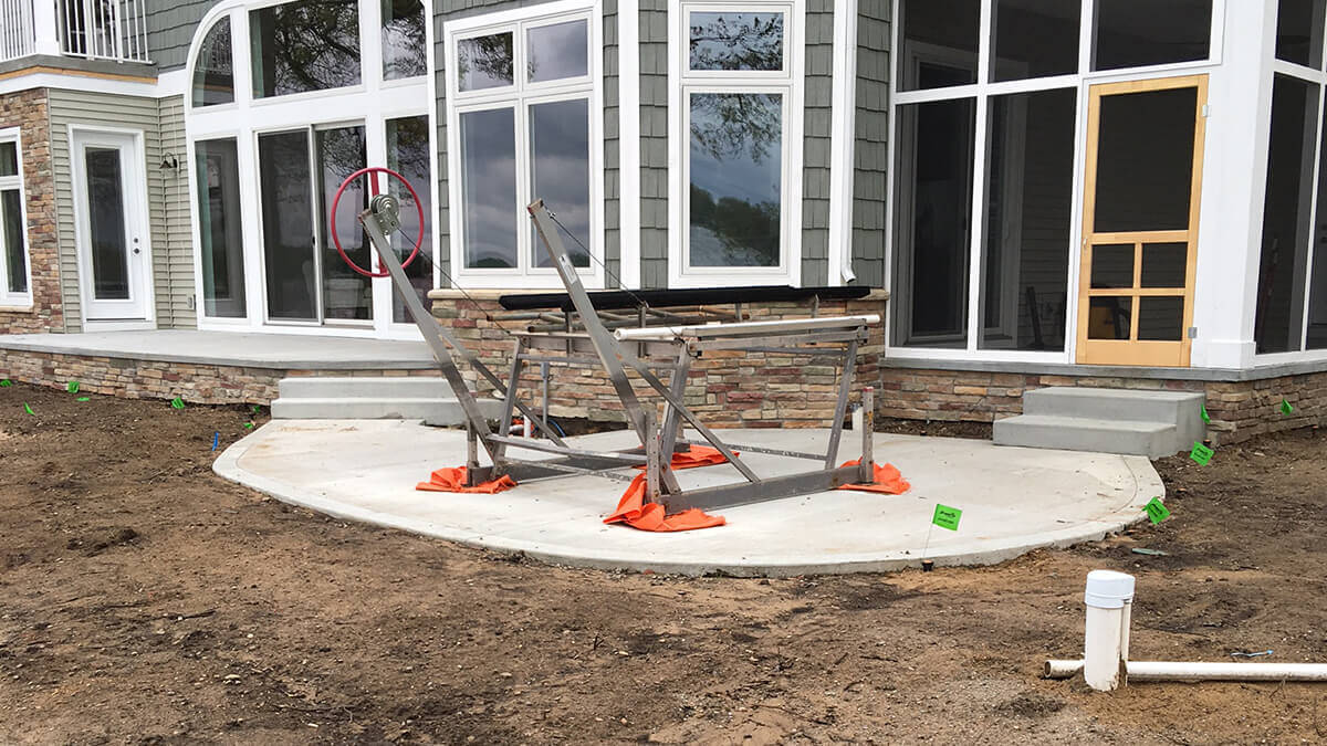 Dewart Lake Landscaping Project The Property Company